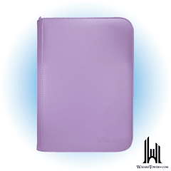 Ultra Pro Zip Binder Pro 4 Pocket - Vivid Purple